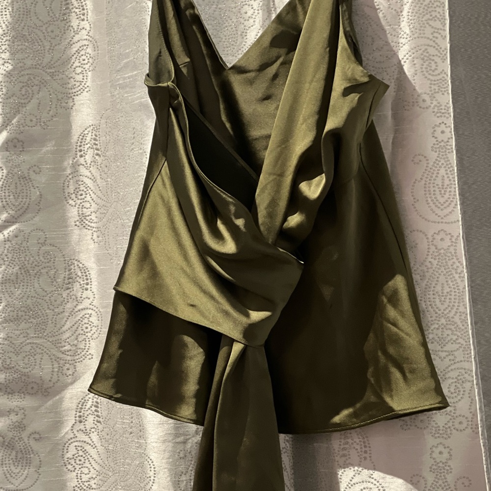 Lucine top; color khaki